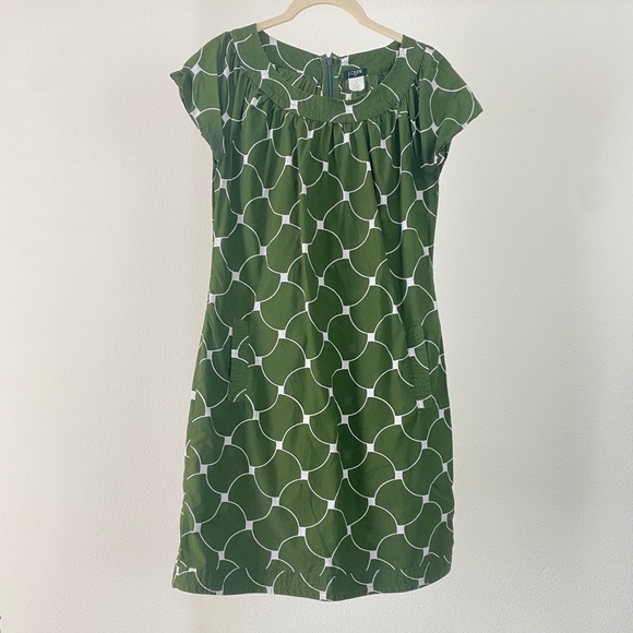 J. Crew Dresses & Skirts - J. Crew pockets midi shift short sleeve dress
